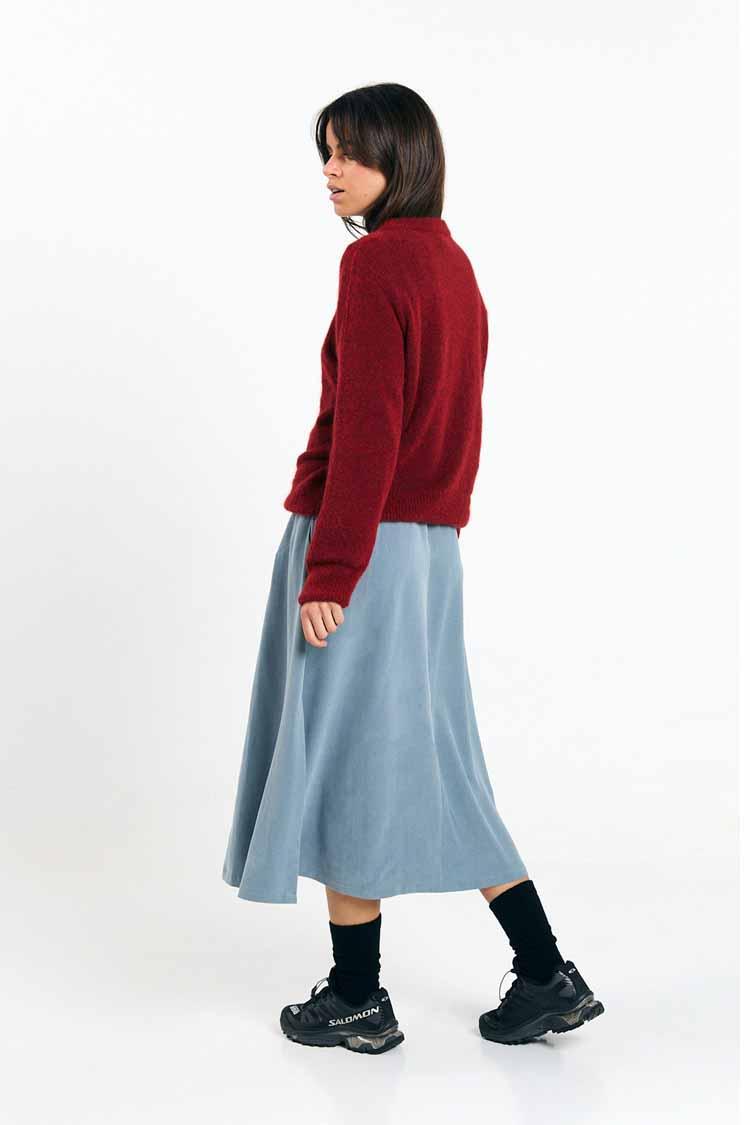Suite13Lab Babol Jumper Brick Damen Sweater Strickpullover rotbraun
